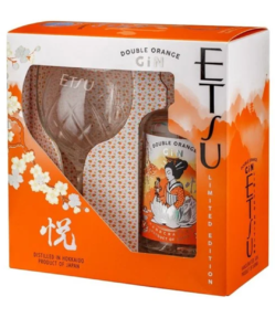 Gin Etsu Double Orange confezione regalo con Calice